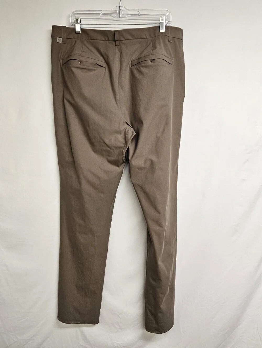 Lululemon Commission Pants Mens 38 Brown Warpstreme Chino LM5AR4T - 02